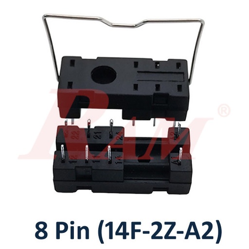 [RELAY.SOCKET.RE6.8PIN] Relay Socket Base 8pin