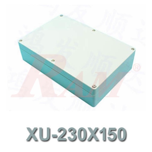 [BOX.XU230X150] Plastic Project Box XU-230X150 Size 230x150x60 mm