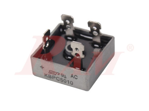 [BRIDGE.50A.KBPC5010] Bridge Rectifier 50 Ampere - Square Shape