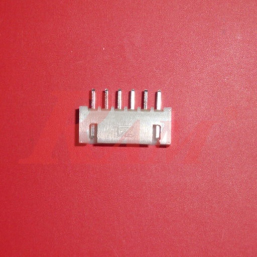 [PW.M.PCB.6PIN] PW-M 6 Pin Polarized Male JST XH2.54 Connector For PCB