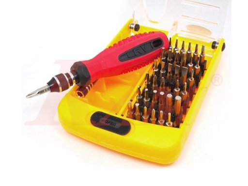 [SCREW.JK6088A] JAKEMY® JK6088A - Screwdriver 36 Different Changeable Tips طقم مفك متغير الرأس ممغنط 36 قطعة