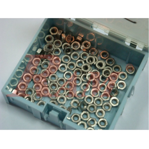 [NUT.3MM] Nut 3mm (100 pieces/bag) كيس صامولة 3 مم (100 قطعة)