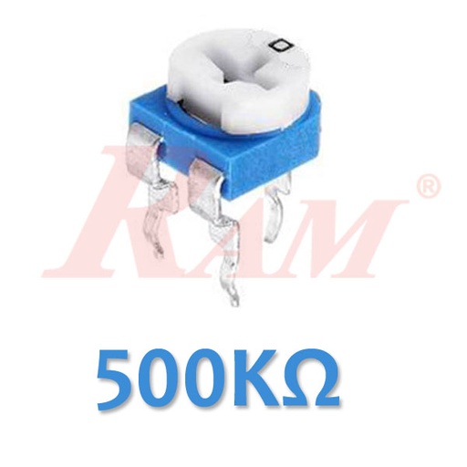 [POT.500K.SMALL] Top Adjust Potentiometer 500KΩ