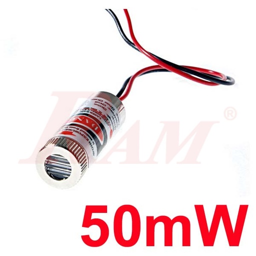 [LED.LASER.50MW] LASER Source 50mW RED - With Focus