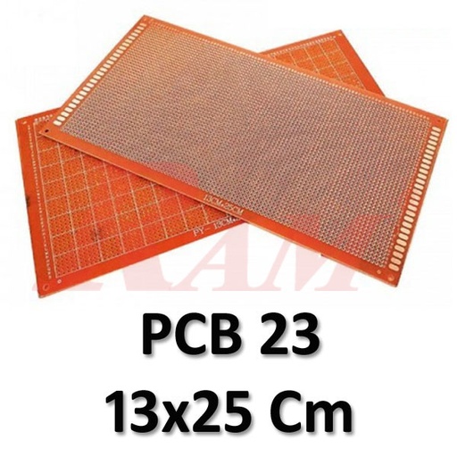 [PCB23.HOLES.13X25] PCB 13x25 cm2 Dots Holes (SKU#PCB23)