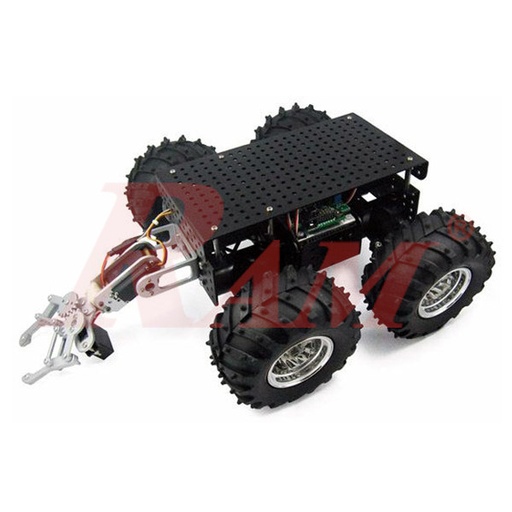 [RO.BASE.RS010] Wild Thumper 4WD + Gripper Arm (4 Geared DC Motors With Suspension)