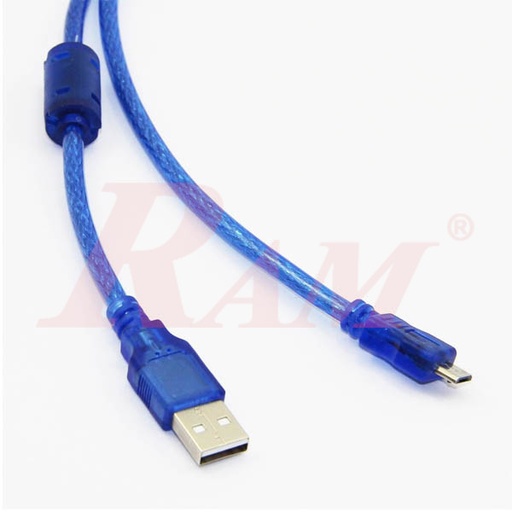 [USB.CABLE.MICRO] USB Micro Cable Shielded 1.4m