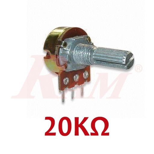 [POT.20K.METAL] Rotary Potentiometer 20KΩ
