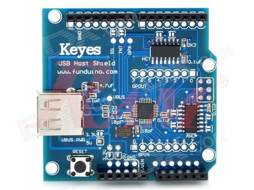 [ARDUINO.SH.USB.HOST] Arduino Shield - USB Host Shield - Support Google Android ADK اردوينو شيلد مدخل يو اس بي