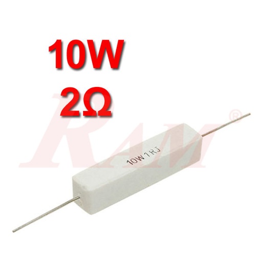[10W.2OHM] Ceramic Power Resistor 10W / 2Ω