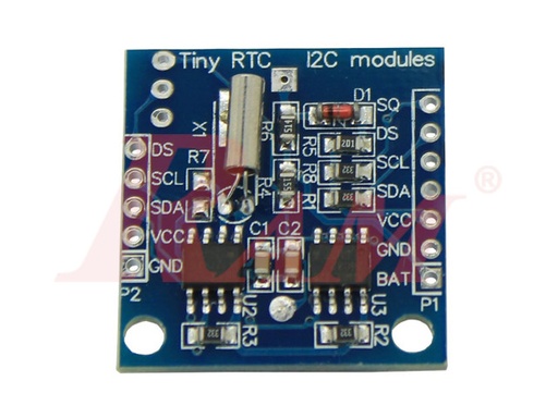 [KIT.RTC.DS1307.I2C] RTC - DS1307+ EEPROM AT24C32 I2C Module With Battery