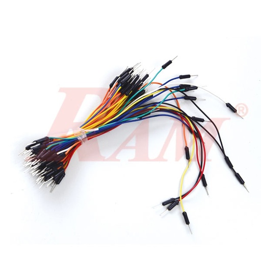 [BB.J65] BB-J65 Connecting Jumper Wires for Breadboard & Arduino (65 Wire)