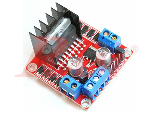 [KIT.L298.RED] L298 Module Red Board (Dual H-Bridge Motor Driver Using L298N)
