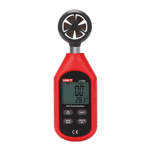 [AVO.UT363.UNIT] UT363 Mini Anemoscope - Wind Speed Measurement