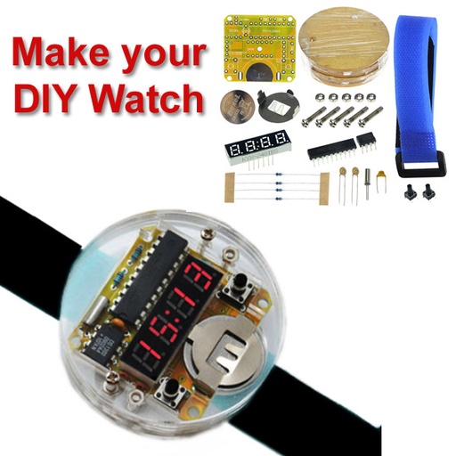[KIT.DIY.HAND.WATCH] DIY Digital Hand Watch
