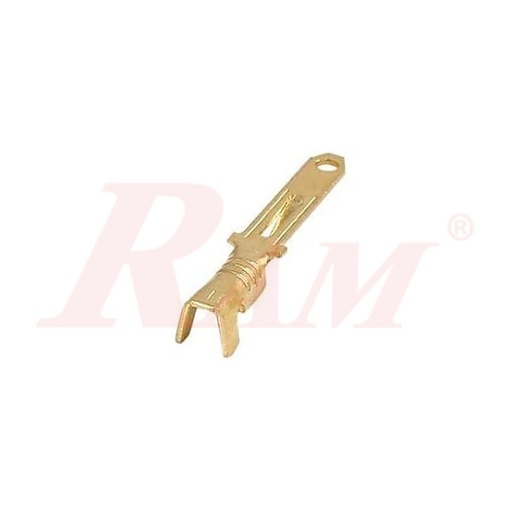 [MF.2.8MM.TERMILA.MALE] MF 2.8mm Male Terminals Wiring Connectors - Gold