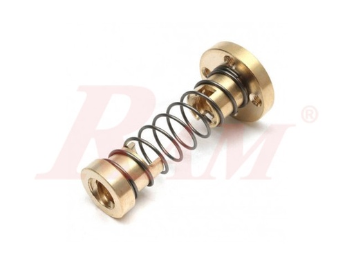 [LS.T8.NUT.ANTI] Lead Screw T8 Extra ANTI BACKLASH Brass Nut 8mm