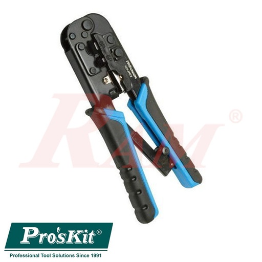 [UCP376TX.TELECOM.CRIMPING] Pro'sKit® UCP-376TX - 4P/6P/8P Telecom Network Crimping Tool بنسة تاريج وتركيب سوكتات الاتصالات 4 و 6 و 8 طرف عالية الجودة ماركة بروزكيت