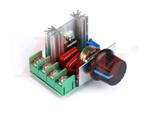 [KIT.DIMMER.220VAC.2000W] SCR Dimmer 2000W 220Vac Dimming Thermostat