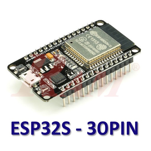 [KIT.ESP32.ESP32S.30PIN] ESP-32S 30Pin Development Board WiFi Bluetooth with New CP2102 Chip