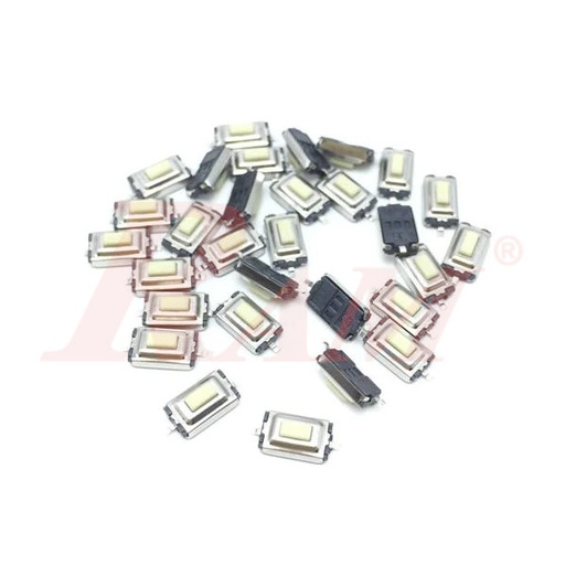 [PRESS2PIN.SMD.2P.3X6X2.7] مفتاح برس سطحي 2 طرف SMD مقاس 3×6×2.7 ملم