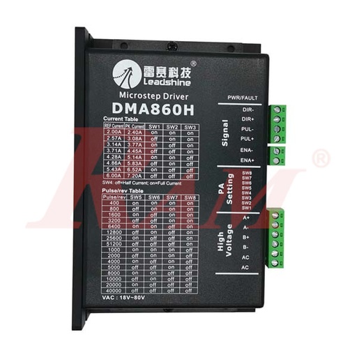 [DMA860H] Leadshine® DMA860H - 2 Phase Digital Stepper Driver
