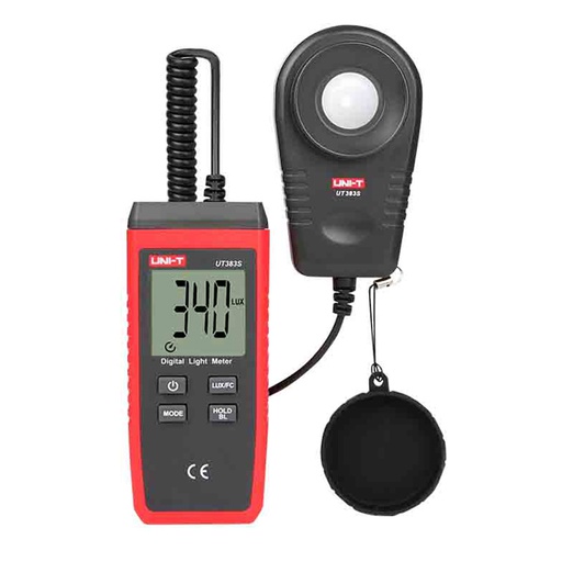 [AVO.UT383S.UNIT] UT383S Light Meter - LUX Meters جهاز لقياس شدة الاضائة مع سنسور متحرك