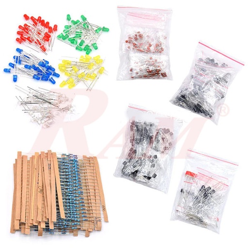 [KIT.COMPONENTS] Electronic Components Starter Package (SKU#E53)