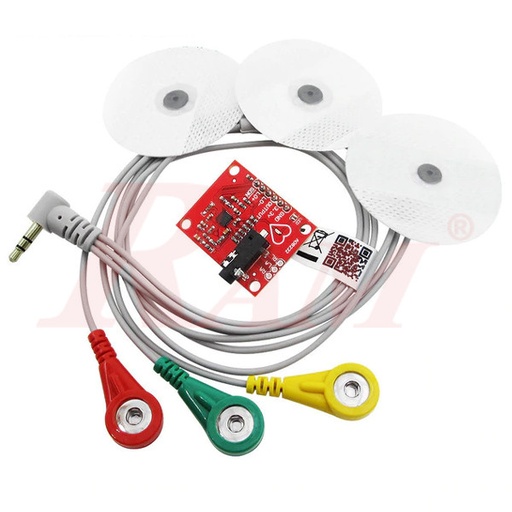 [KIT.ECG.AD8232] ECG AD8232 Module - Heart Rate (Pulse Rate) Sensor
