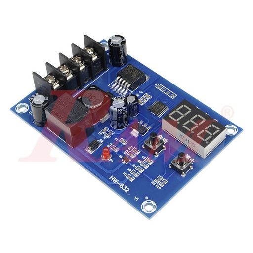 [KIT.XH.M603] XH-M603 Digital LED Display Battery Charger Control Switch Protection Board Module - For 12/24Vdc Battery