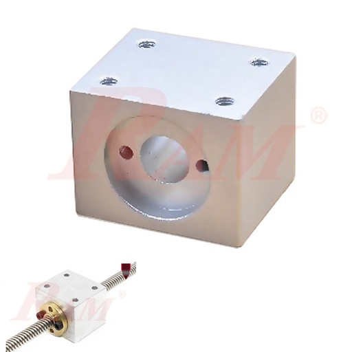 [LS.NUT.HOUSING] Lead Screw T8 Nut Housing Aluminum Bracket