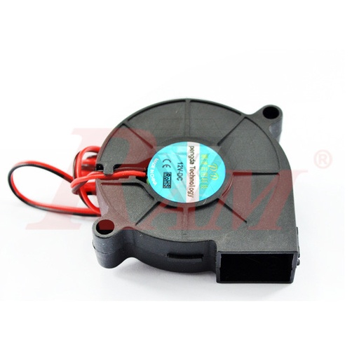 [KIT.3D.1014.12V] 3D Printer 5015 Radial Turbo Blower 12Vdc Fan (SKU#1014.12V)
