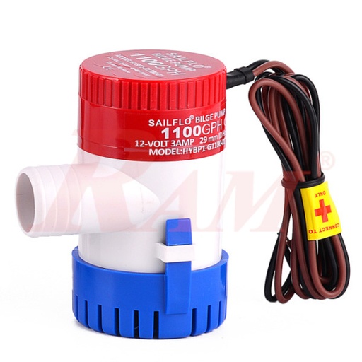 [SF.1100GPH] Liquid Pump - 1100GPH (12Vdc) Bilge Pump