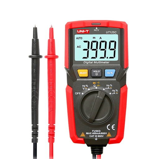 [AVO.UT125C.UNIT] UT125C Pocket Size Digital Multimeter