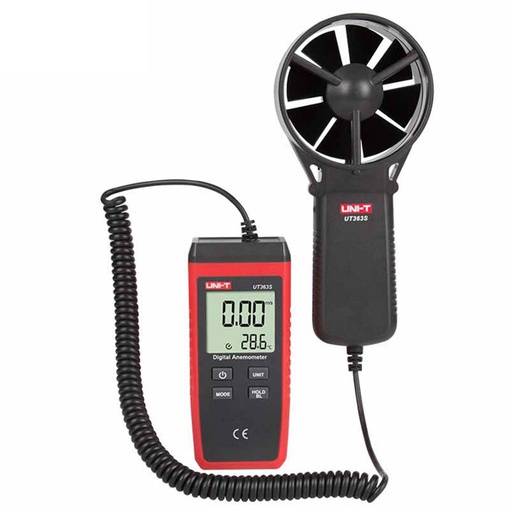 [AVO.UT363S.UNIT] UT363S Anemometer - Wind Speed Measurement جهاز انيموسكوب لقياس سرعة الرياح مع سنسور متحرك