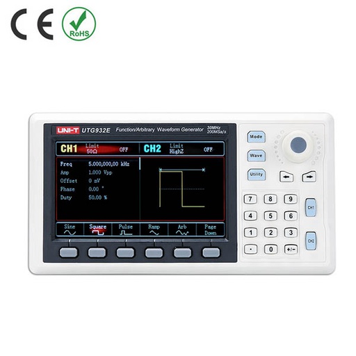 [AVO.UTG932E.UNIT] UTG932E UNI-T Mini Function/Arbitrary Waveform Generator 30MHz جهاز مولد إشارة ميني تردد 30 ميجاهرتز