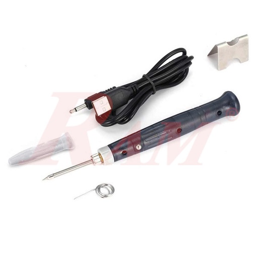 [WL8W.USB] WL8W Portable USB Soldering Iron Pen 5V 8W كاوية لحام محمولة تعمل بشاحن موبايل او باور بانك 5 فولت قدرة 8واط