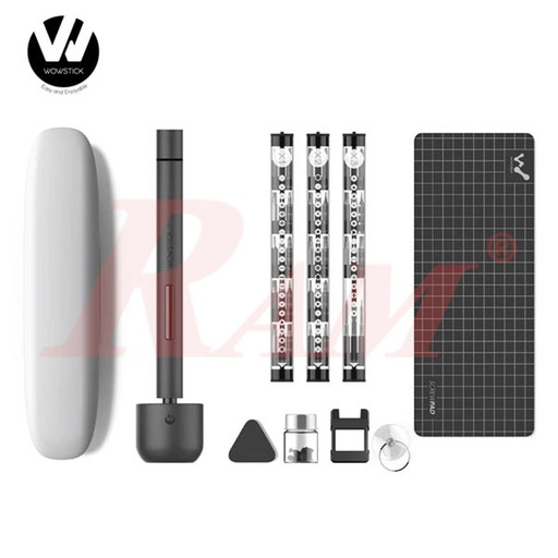 [WOW.STICK.1F] WOWSTICK 1F+ Precision Dual Power Lithium Screwdriver Set - XIAOMI Brand طقم مفك كهربي متعدد اللقم يعمل ببطارية ليثيوم احترافي و خفيف الوزن ماركة شاومي