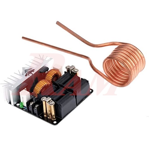 [KIT.TESLA.1000W.ZVS] Induction Heating 1000W ZVS 12-48Vdc 20A With Coil