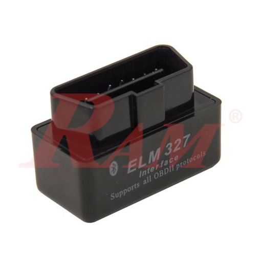 [OBD.ELM327.V2.1] Black V2.1 OBD2 ELM327 Bluetooth Interface Auto Car Scanner OBD II