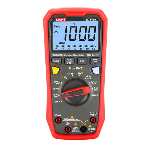 [AVO.UT61B+.UNIT] UT61B+ True RMS Digital Multimeter 1000V