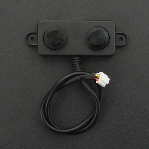 [KIT.US.WATERPROOF.ULTRASONIC] Waterproof Ultrasonic Distance Sensor A0221AU (3~450cm, UART, IP67)