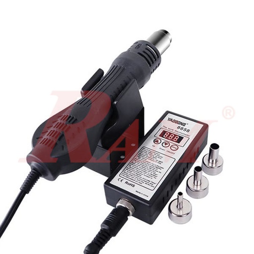 [HOT.AIR.8858] Portable Hot Air 8858 Automatic Soldering Station محطة لحام بالهواء الساخن هوت إير محمولة أوتوماتيك موديل 8858