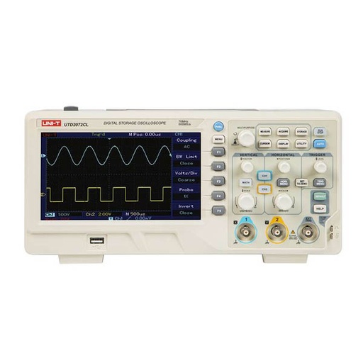 [AVO.UTD2072CL.UNIT] UTD2072CL UNI-T Digital Storage Oscilloscope 70MHz