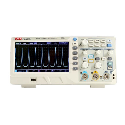 [AVO.UTD2052CL+.UNIT] UTD2052CL+ UNI-T Digital Storage Oscilloscope 50MHz Upgradable to 100MHz