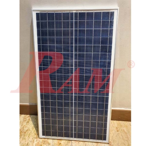 [SC.30W.POLY] Solar Panel 30W Polycrystalline 600x350x17 mm With Cables & Connector خلية شمسية بولي كريستال قدرة 30 واط مقاس 600×350×17 بالوصلات والكابل