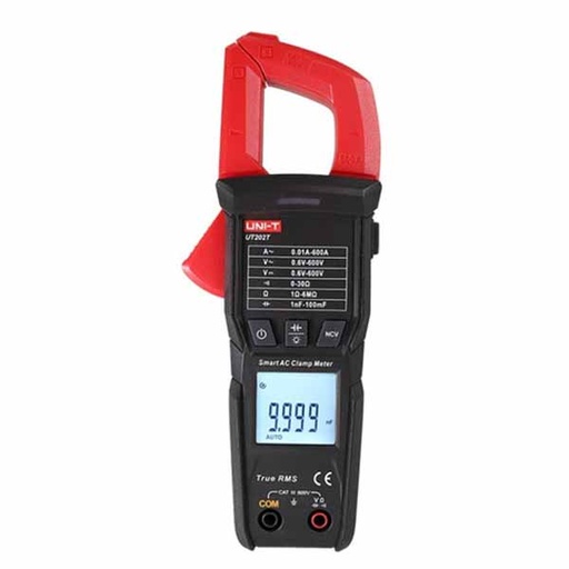 [AVO.UT202T.UNIT] UT202T Smart AC Clamp Meter 600A (AC)