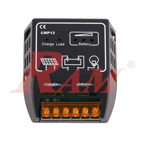 [SC.CMP12V.20A] منظم شحن بطارية من خلية شمسية CMP-12 PWM 12V/24V 20A
