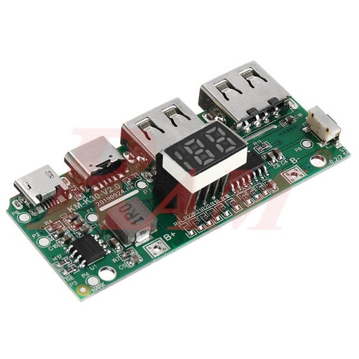 [KIT.BANK.QUICK] Power Bank Module With USB Quick Charge 3.0 - PD3.0
