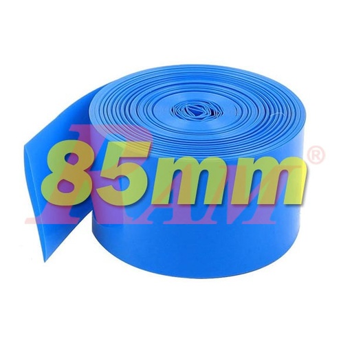 [H.SH.TAPE.85MM] هيت شرينك لتجميع خلايا البطاريات قطر 85 ملم - طول 1 متر
